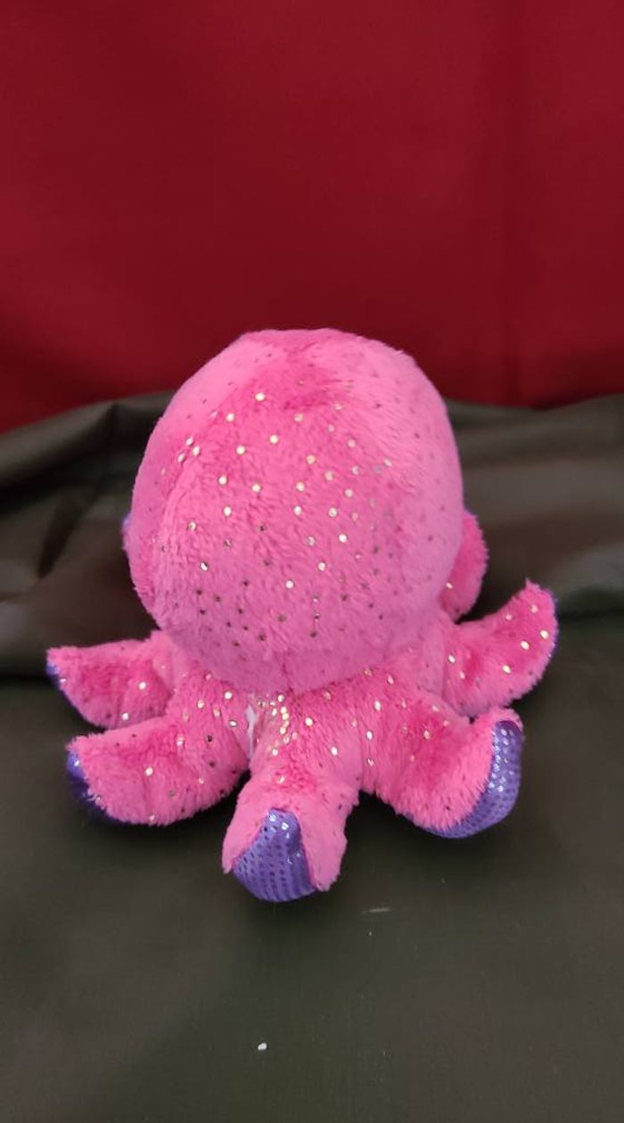 Aurora, , Sparkle Tales, Seastar la Pieuvre, 18 cm, Peluche, Rose - photo numéro 3