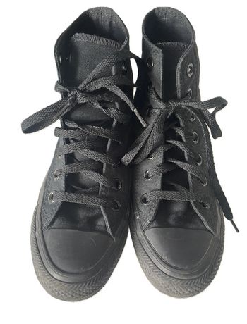 Baskets montantes Converse noires – Taille 36