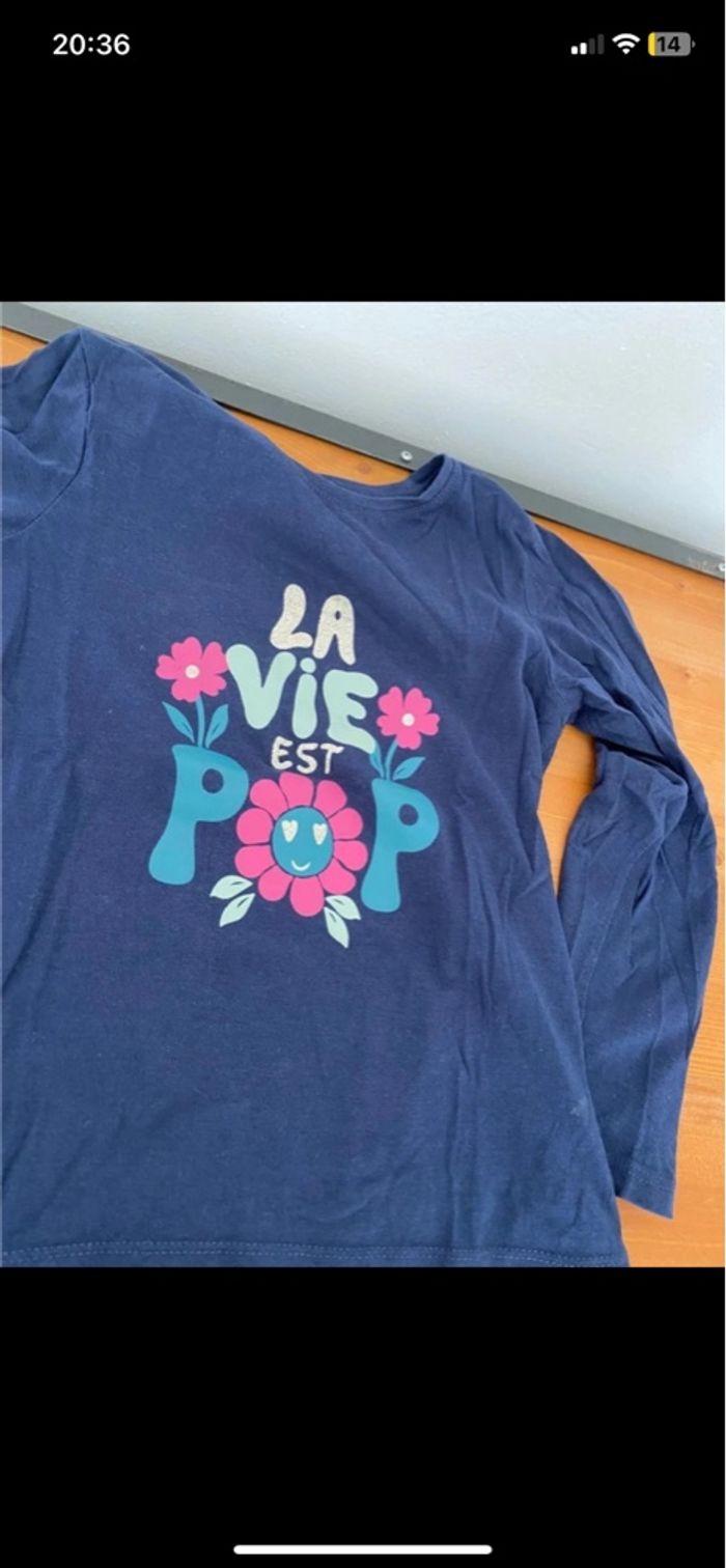Lot de 8 t-shirts à manches longues Taille 8 ans - photo numéro 9