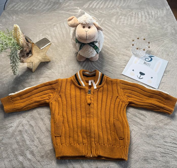 Gilet zippé chaud
