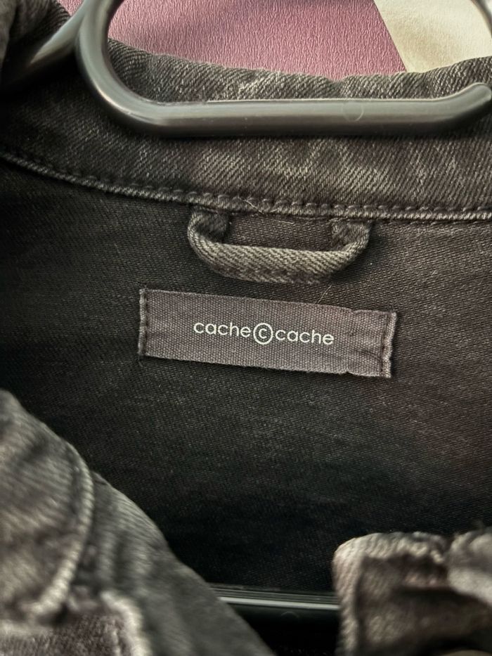 Veste en jeans cache cache - photo numéro 3