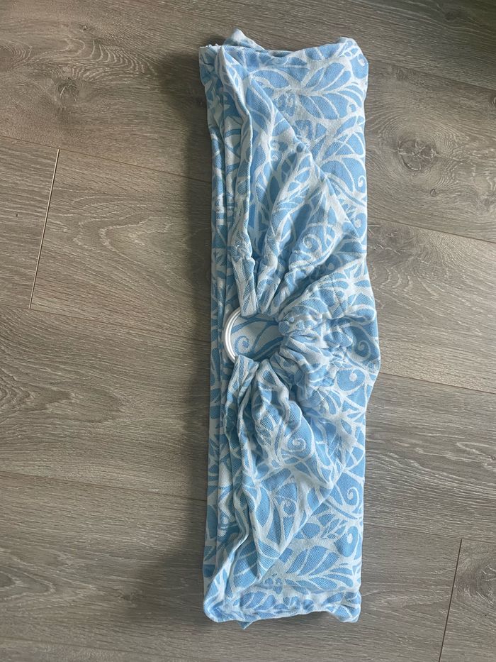 Portage sling ringsling de la marque Solnce cousu par la couturière spécialisée Petitt Lou modèle Dee - photo numéro 4