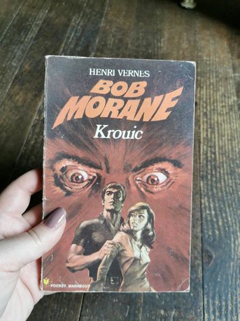 Bob Morane Krouic livre de poche Marabout de Henri Vernes