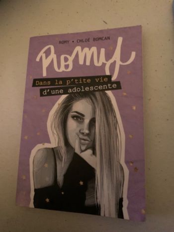 Livre Romy dans la p’tite vie d’une adolescente