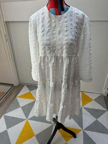 Robe blanche Zara Taille 34
