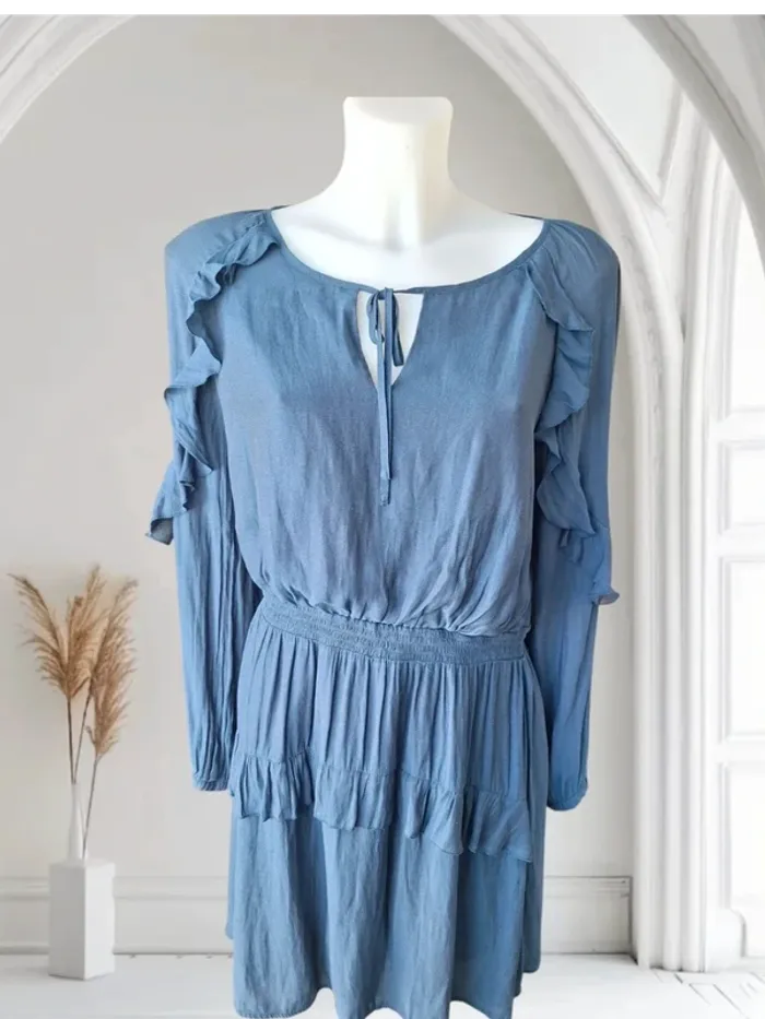 Magnifique robe bleu marine Promod M