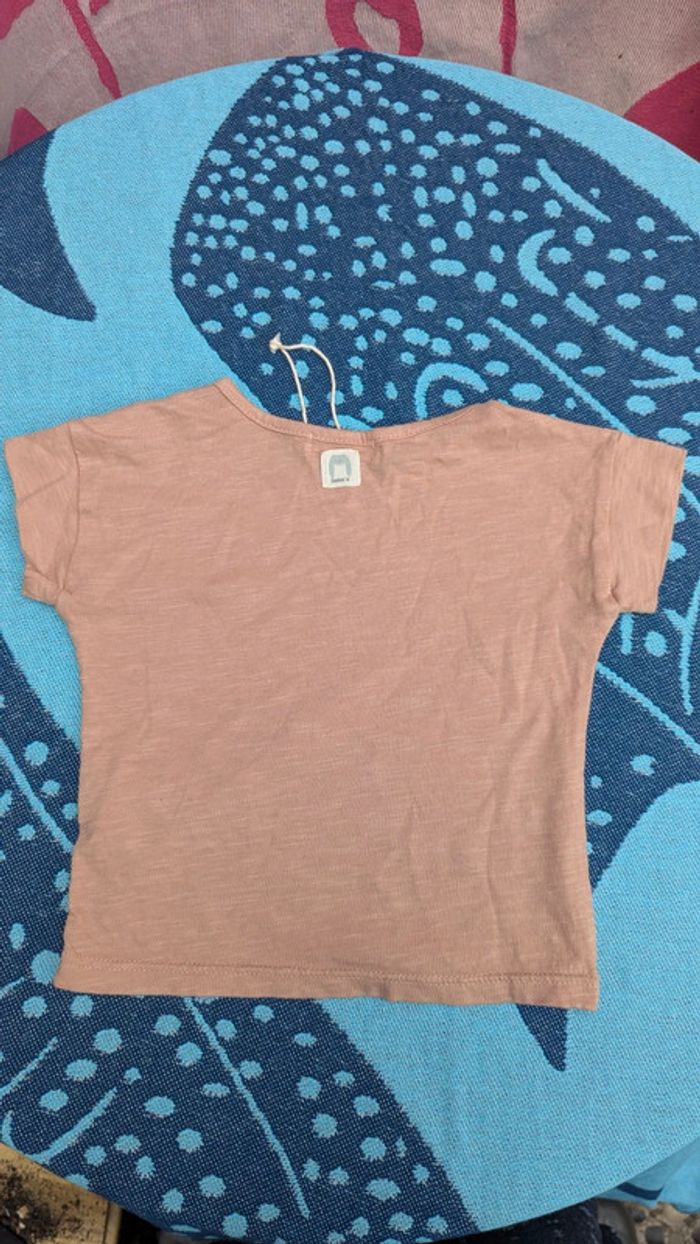 Tee-shirt coton bio Bean's 6 mois - photo numéro 5