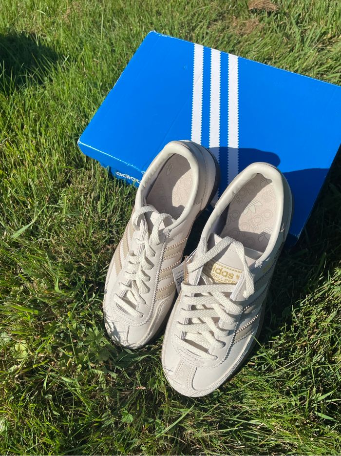 Adidas Handball Spezial Alumina / Wonder Beig - 35,5 Femme - photo numéro 6
