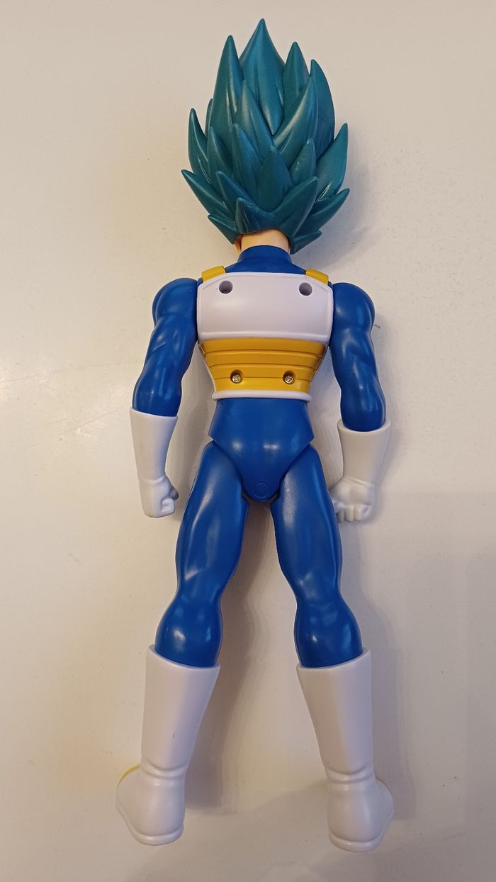 bandai figurine dragon Ball Flash Series limit breaker Super Saiyan Blue Vegeta - photo numéro 3