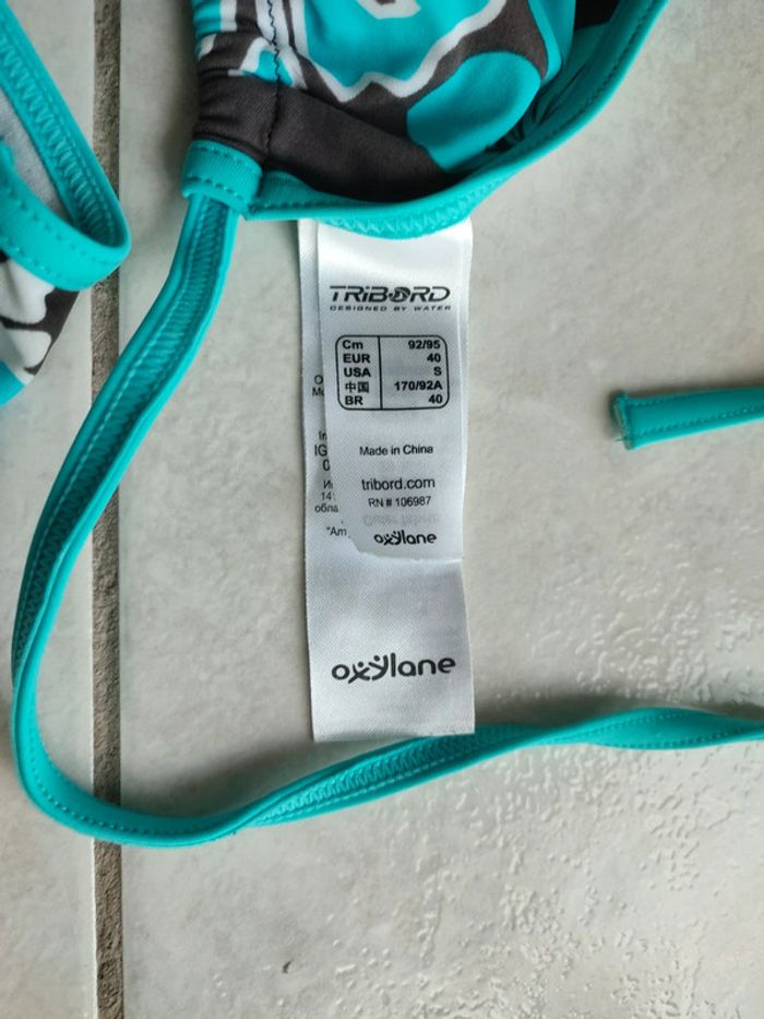 Maillot de bain 2 pièces tribord taille 42 - photo numéro 2