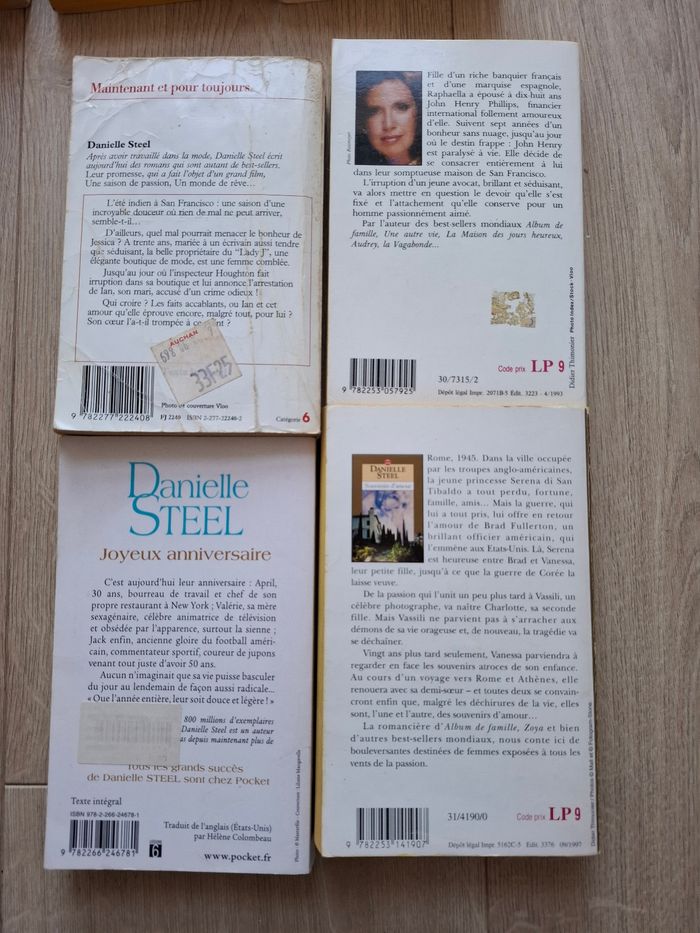 Lot de 12 romans de Danielle Steel en bon état - photo numéro 2