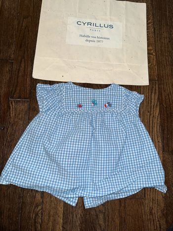 Blouse Cyrillus 9 mois