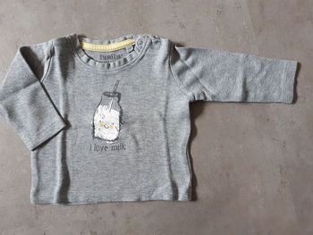 T-shirt manches longues 6 mois