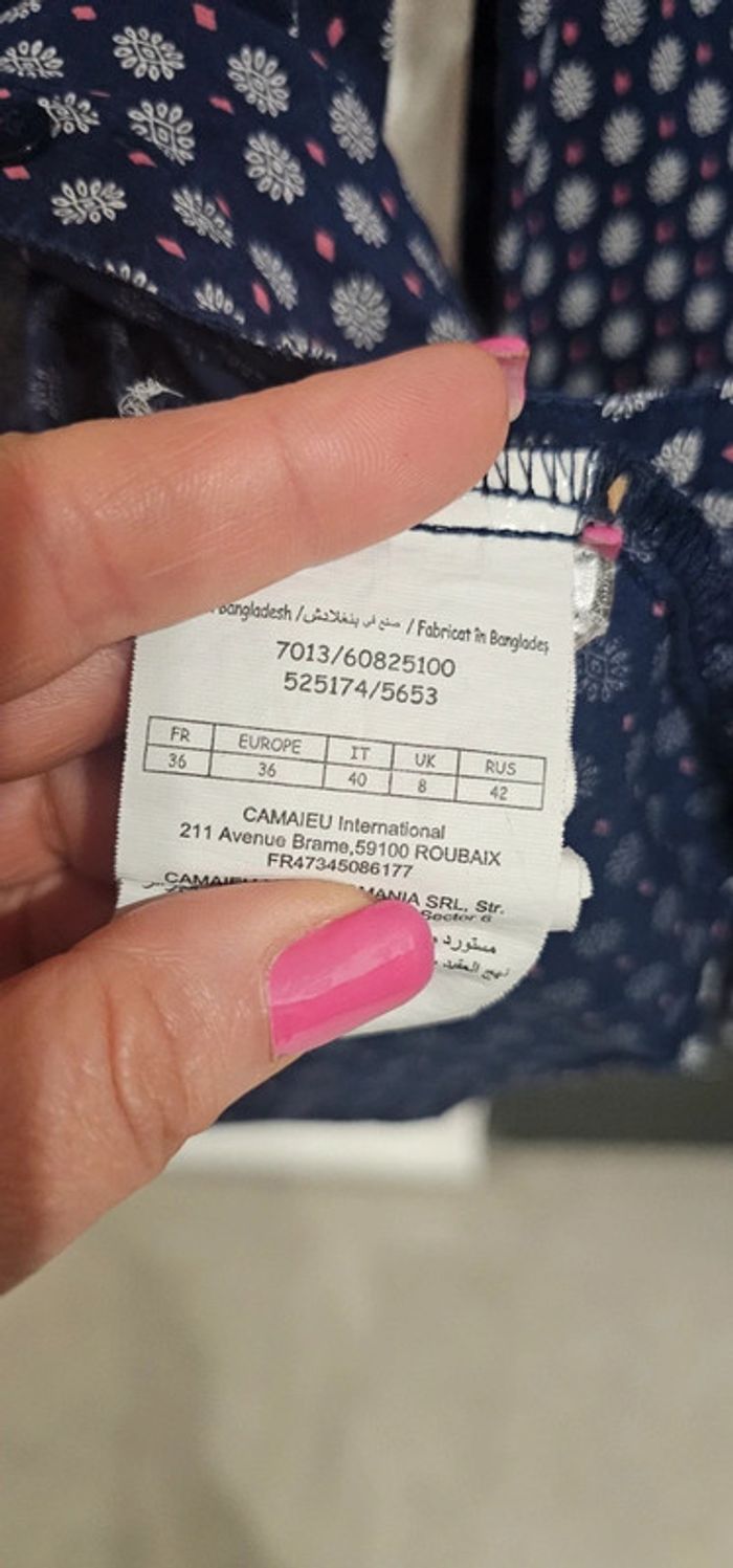 Chemise camaïeu - photo numéro 6