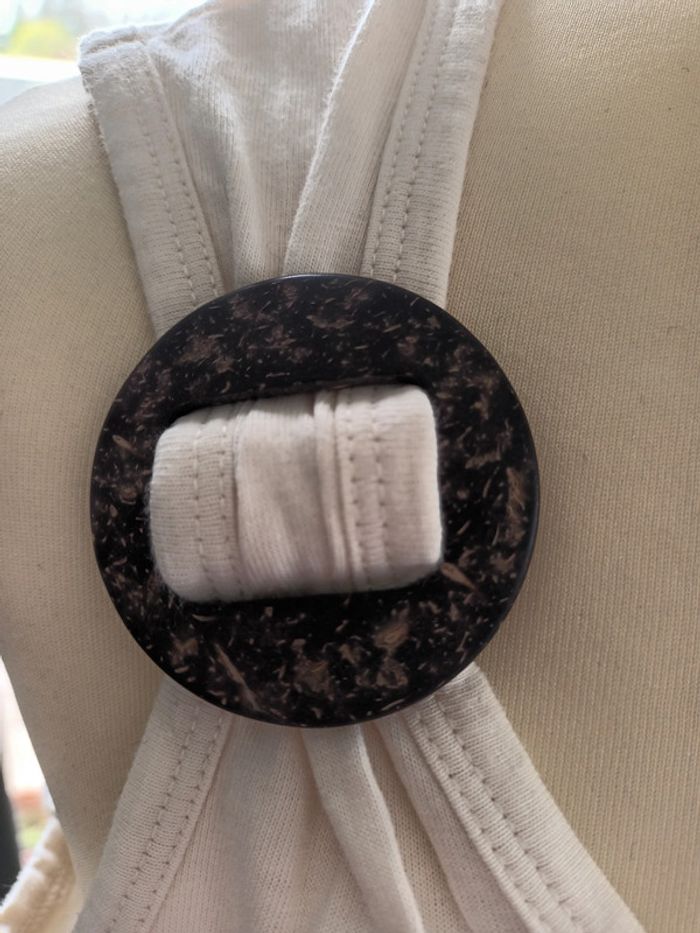 Débardeur fantaisie aux épaules vintage - photo numéro 4