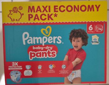 Couches pampers baby dry pants T6