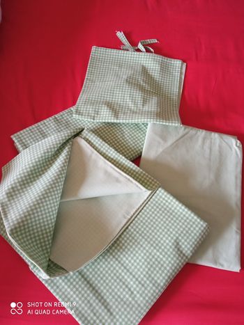 Parure  de lit 4 pièces 90 x 190