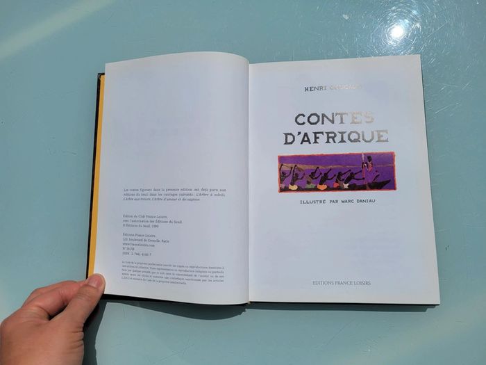 Éditions Seuil : Contes d'Afrique, Henri Gougaud - photo numéro 3