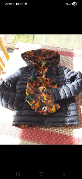 Doudoune réversible Jott 10/12 ans
