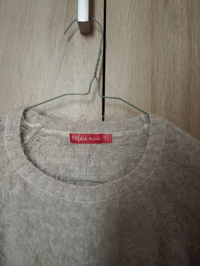 Pull blanc pour enfant - photo numéro 3