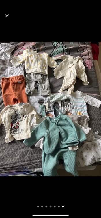 Lot ensemble garçon