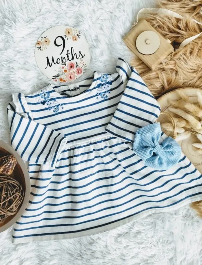Ensemble complet 4 pièces sergent major fille 9 mois 🎀 - photo numéro 7