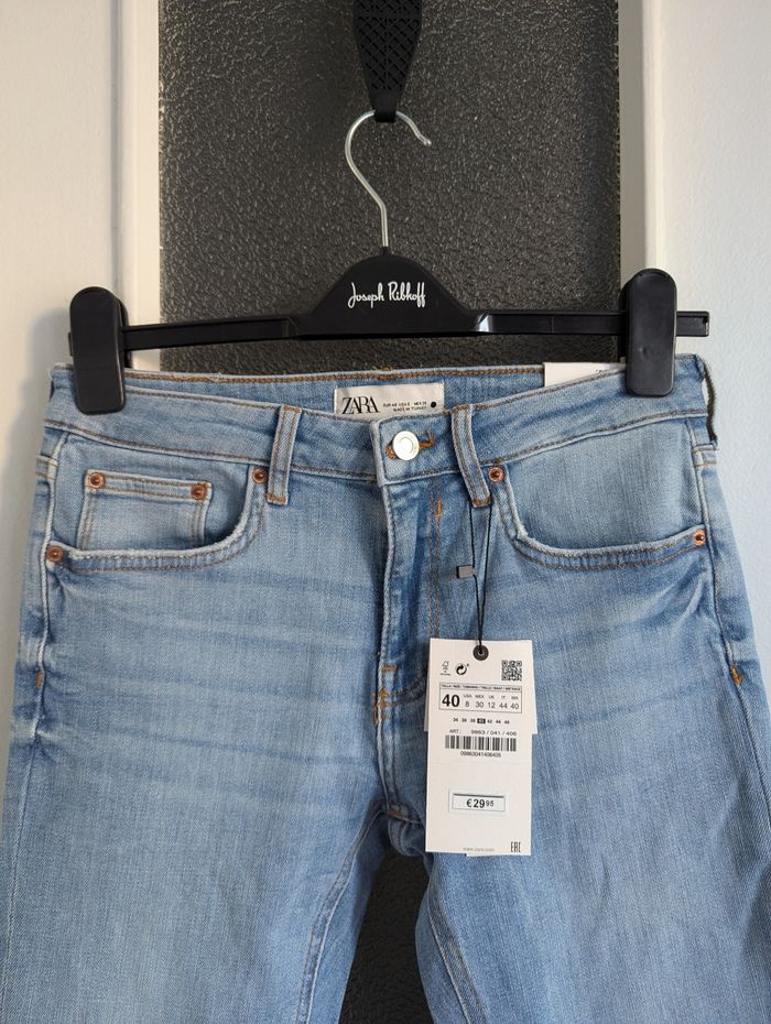 Jean Zara the skinny neuf bleu taille 40 - photo numéro 3