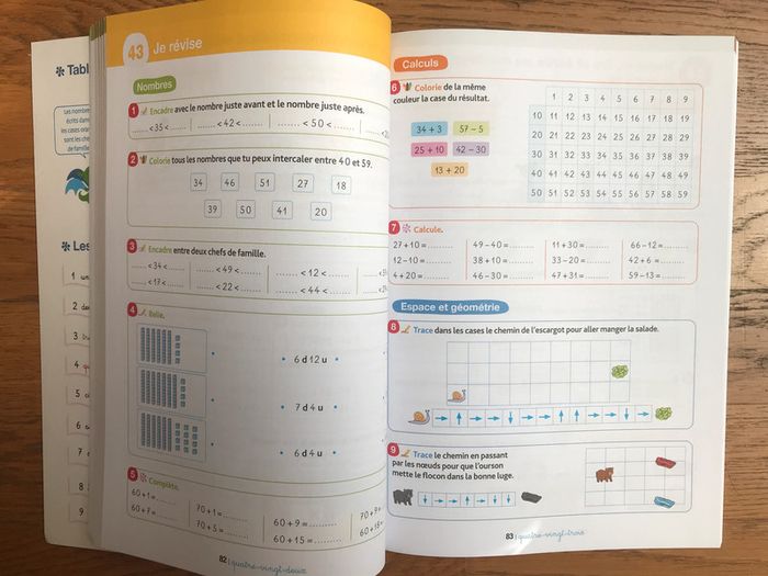 Outils pour les maths - Les Maths par période CP - Fichier avec corrigés + Mémo - édition 2022 - photo numéro 3