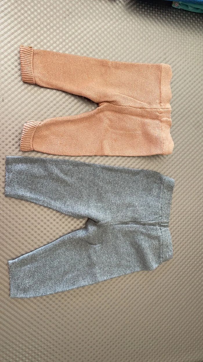 Lot de 2 pantalons 9 mois - photo numéro 4