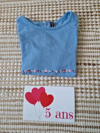 T shirt manche longue sergent Major 5 ans