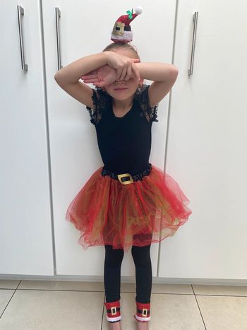 Tutu de Noël 🎄 avec serre tête et chevillère