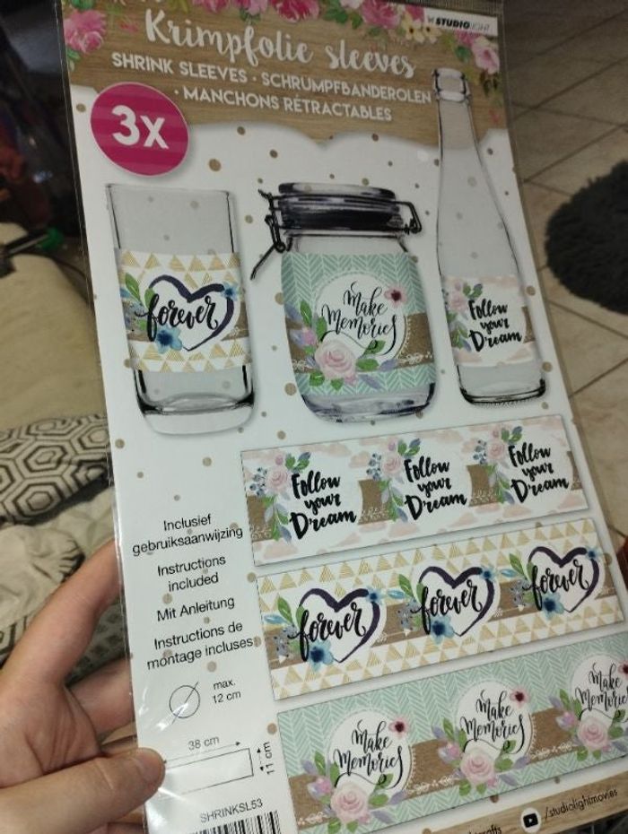 Autocollant pour bocaux