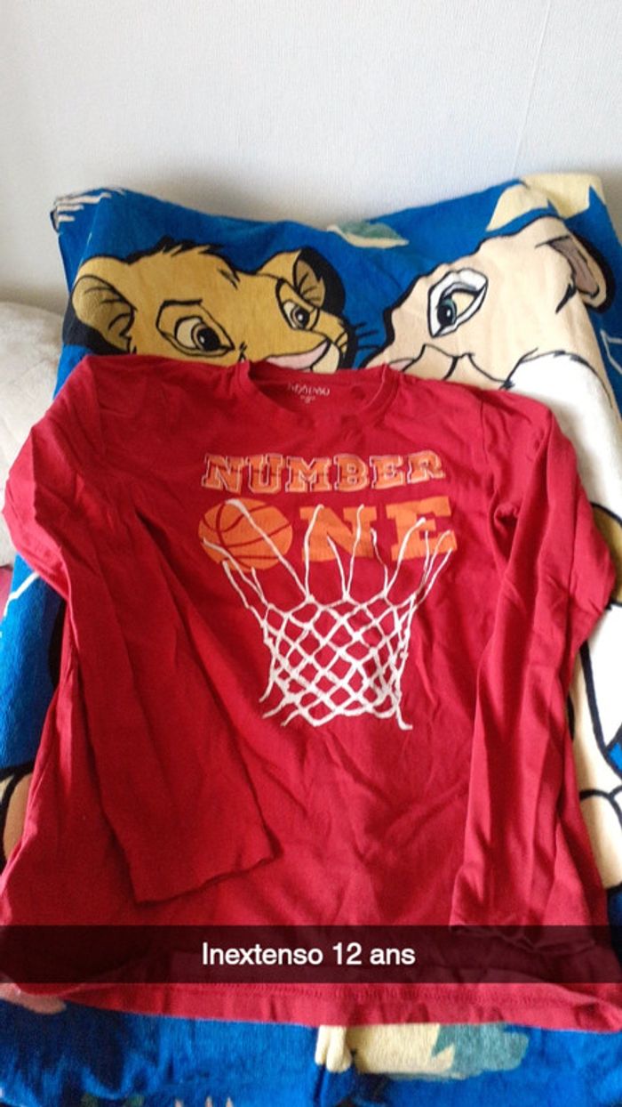 Maillot manche longue 12 ans