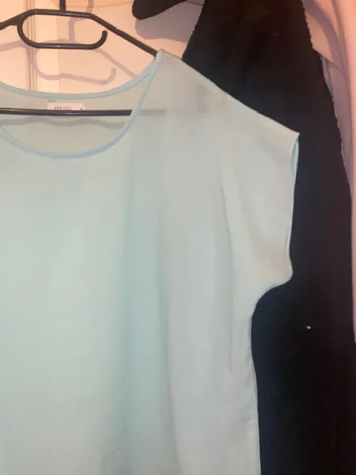 Blouse turquoise Arkitect taille 42 - photo numéro 3