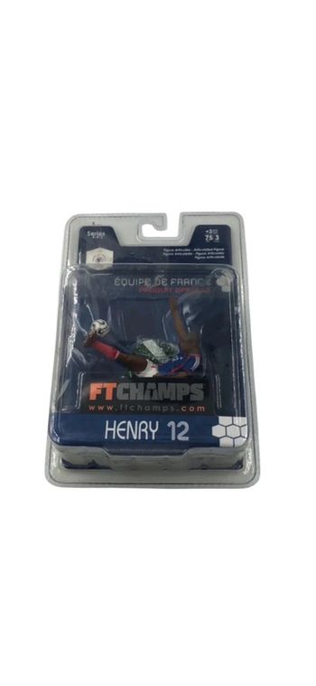 Figurine FT Champs Thierry Henry N•12 equipe de France Majorette neuf