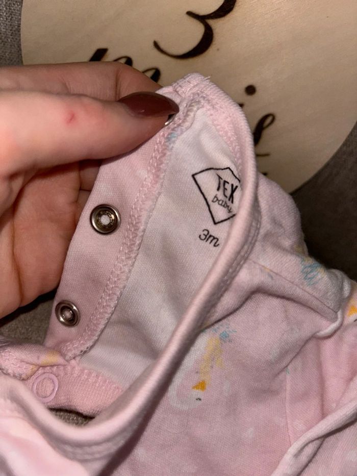 Pyjama rose - photo numéro 3