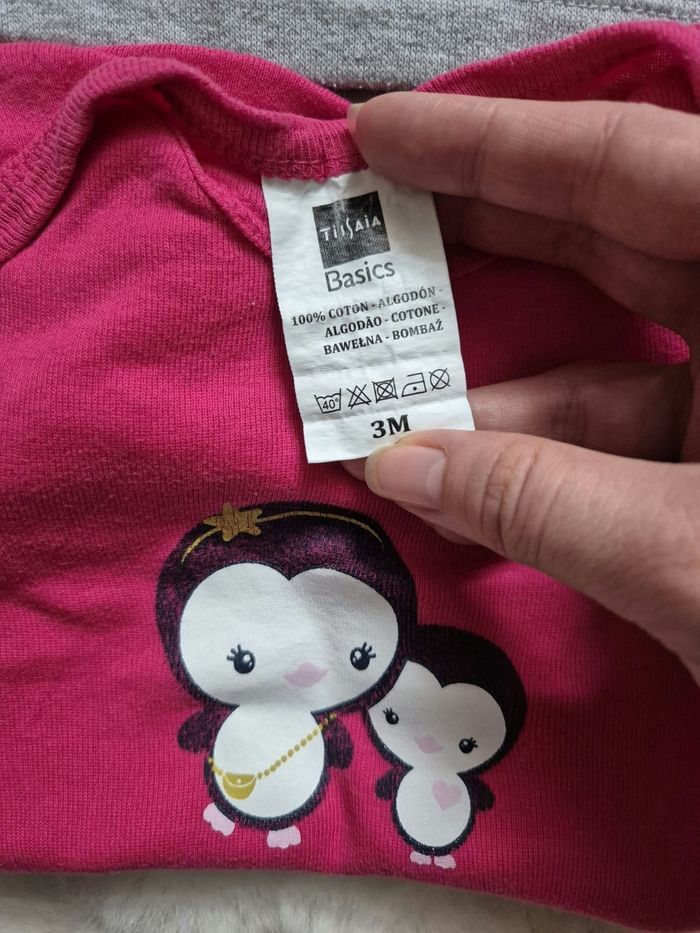 Ensemble pull et bodie pingouin - photo numéro 3