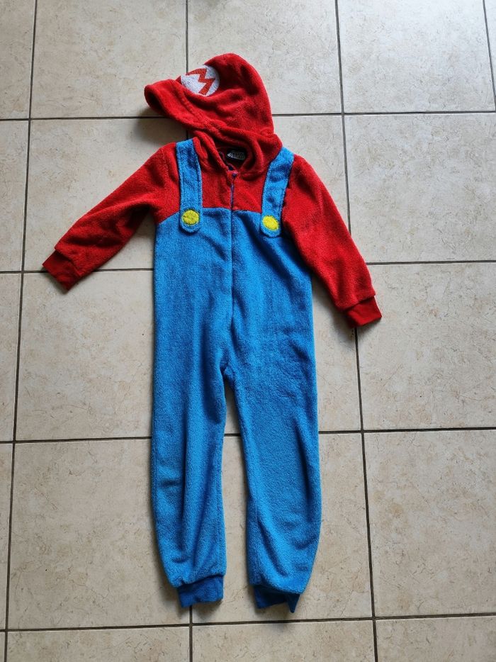 Combinaison pyjama super Mario