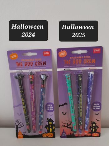 Coffrets stylos effaçables Halloween 2024 et 2025
