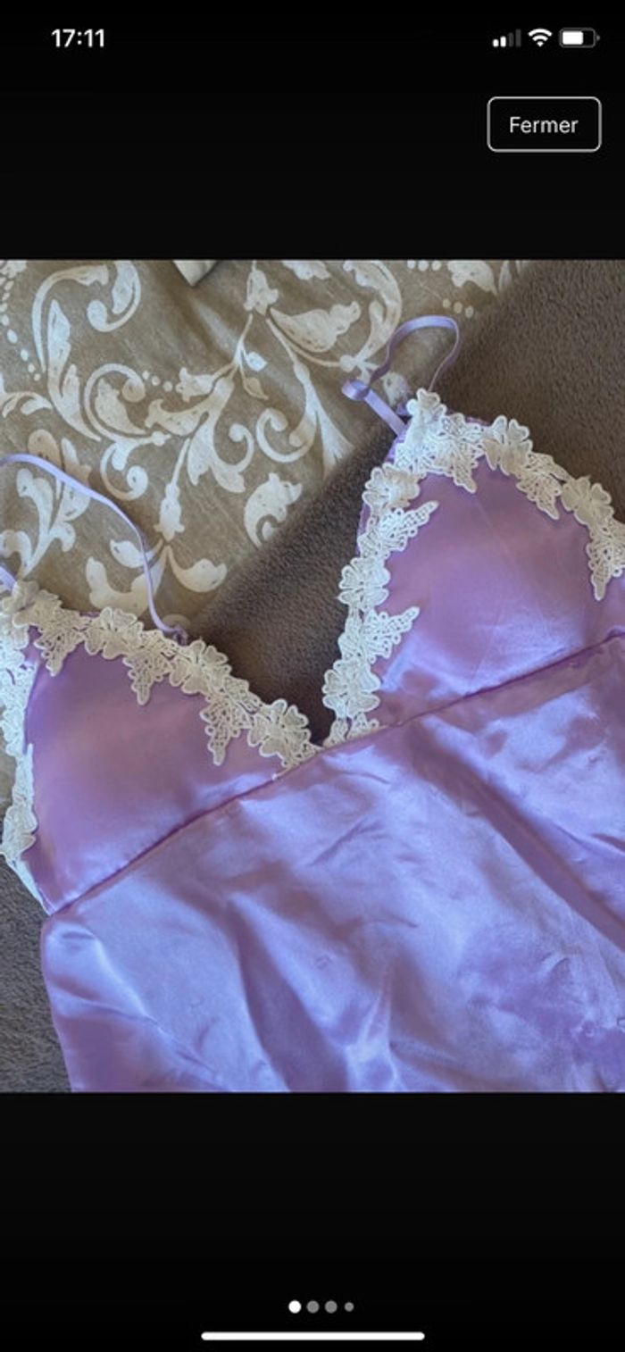 Nuisette effet satinée