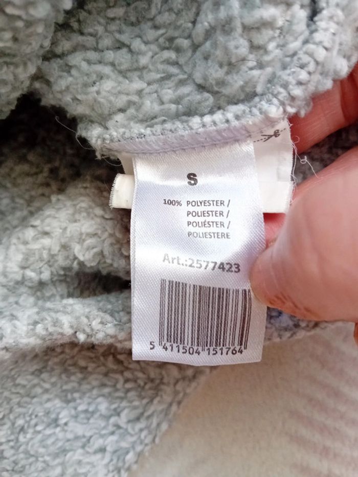 Gilet zippé Polaire Gris S/36 - photo numéro 6