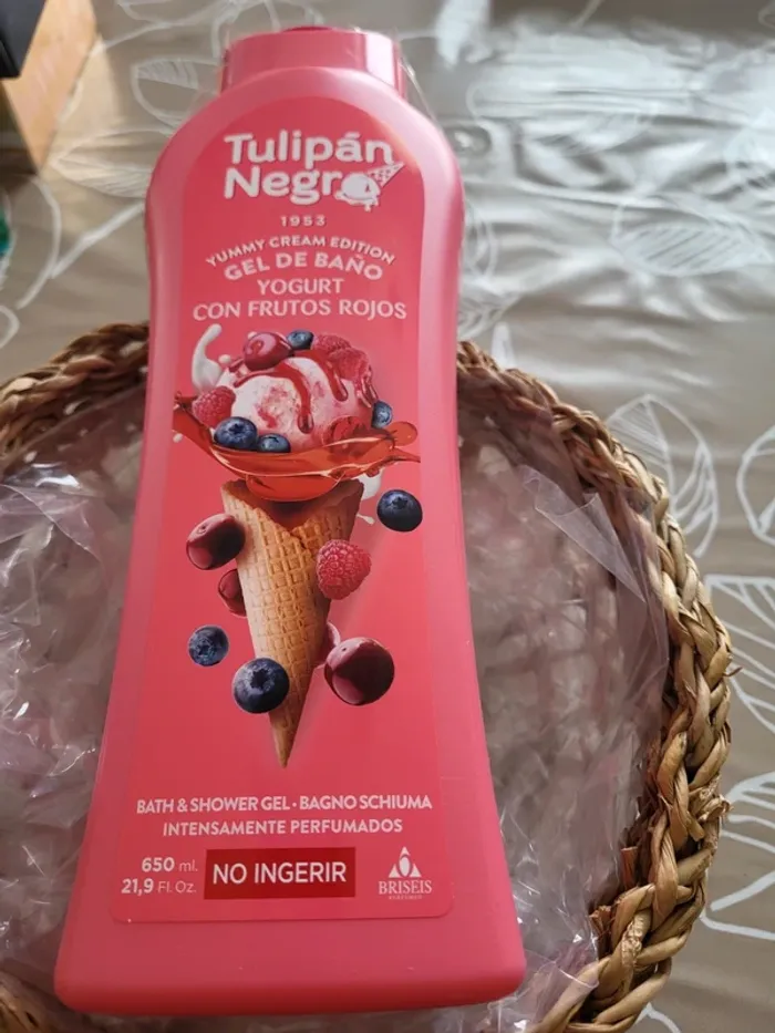 Gel douche/ bain yaourt fruits rouges 650 ml