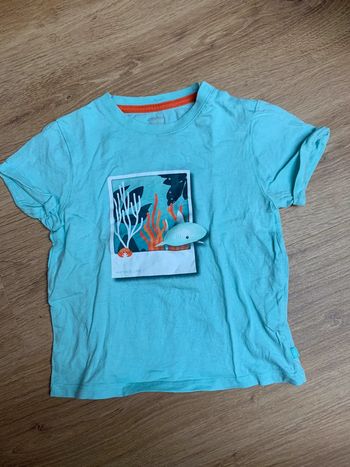 Tee shirt turquoise