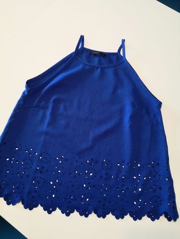 Top bleu roi