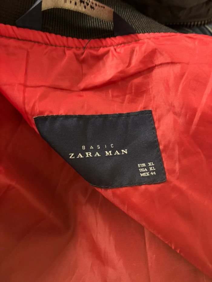Blouson homme Zara kaki brillant - Taille XL (comme neuf) - photo numéro 11