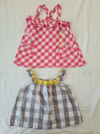 Lot de 2 hauts 2 ans