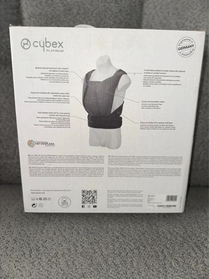 Porte bébé Cybex platinum Yema Tie Noir - photo numéro 3