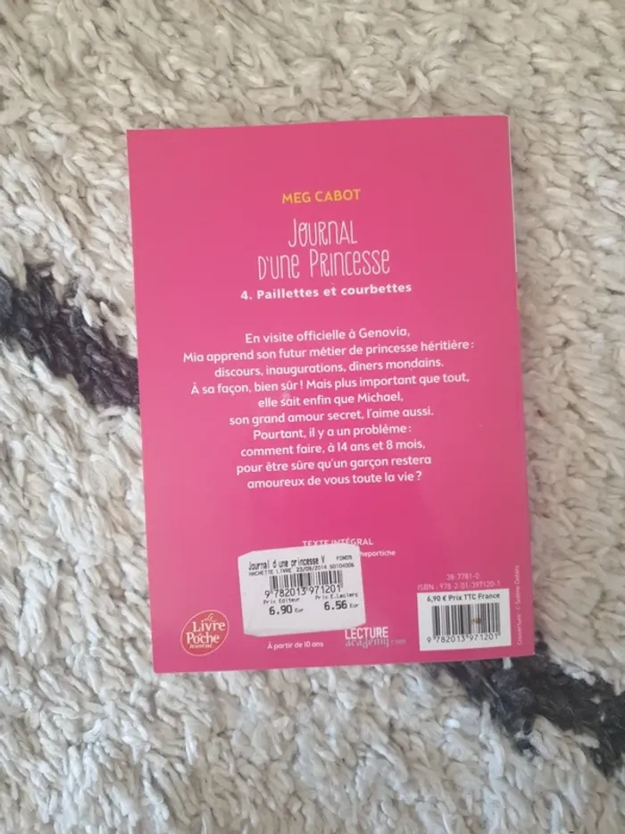 Journal d'une princesse Livre de poche - photo numéro 2