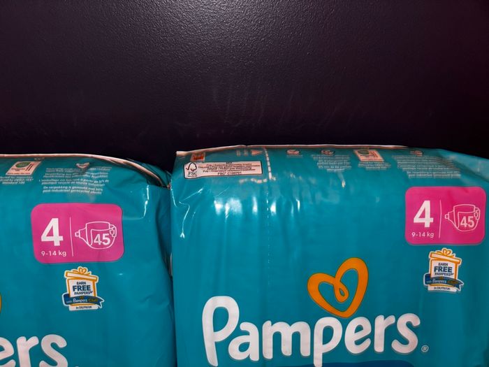 Mega-Pack De 90 Couches Pampers  Baby-Dry Neuf Dans L’emballage. - photo numéro 2