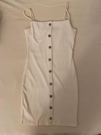 Robe bodycon blanche forever 21